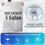 Deiao mylar bags kit with oxygen absorbers and labels