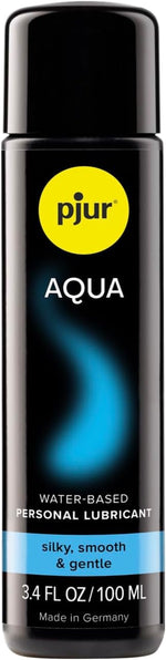 Pjur Aqua personal lubricant front view bottle packaging