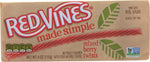 Red Vines Made Simple Licorice, Mixed Berry Flavored Twists, 4oz Tray (12 Pack), Soft & Chewy Candy, Assorted (50204) - Image 10