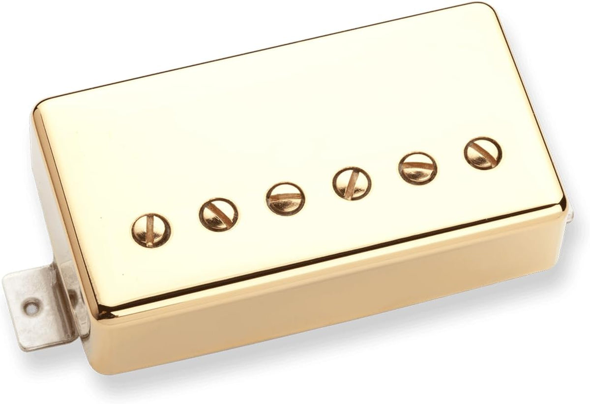 Seymour Duncan electric guitar pickup black bobbin and white logo
