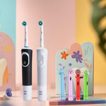 TOIN brand packaging for kids electric toothbrush replacements imported from USA