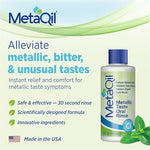 MetaQil alcohol-free mouthwash for chemotherapy taste disorder symptoms