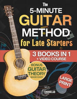 The 5-Minute Guitar Method for Late Starters: A Beginner-Friendly 3-in-1 with Guitar Exercises, Beginner Chords & Fretboard Basics for Anyone Who Thought It Was Too Late - Includes Bonus Video Course - Image 2