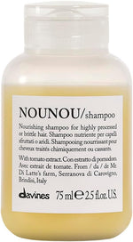Davines Nounou nourishing shampoo bottle front view for damaged hair