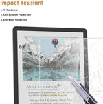 Kindle Scribe 11 inch 2025 with anti-scratch glass protector applied