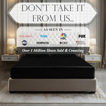 Decolure luxury satin bedding set packaging