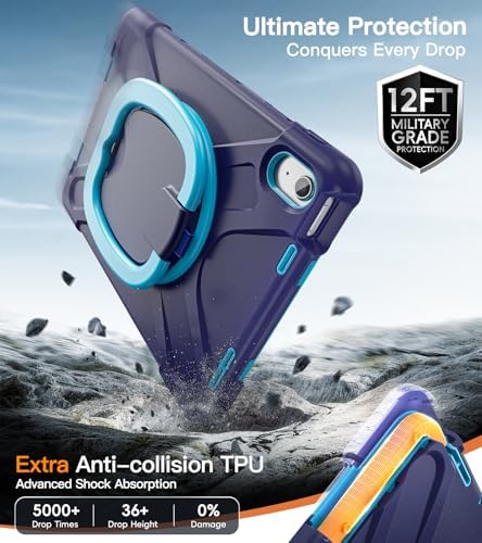 Full body protective case with adjustable detachable shoulder strap attached