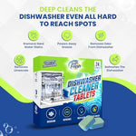 True Fresh dishwasher descaler pods packaging and instruction label