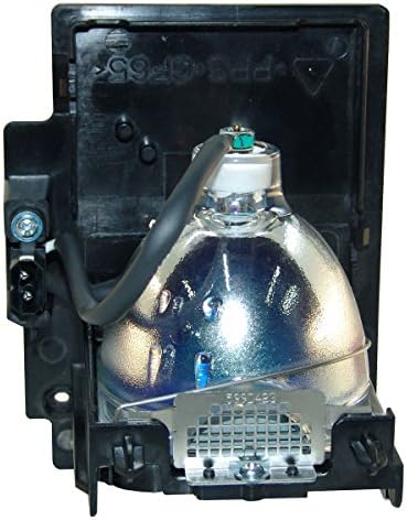 Top down perspective of the lightweight Mitsubishi television replacement lamp configuration