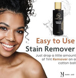 Marie-José and Co hair dye skin stain cleaner showing bottle size and premium packaging for imported personal care