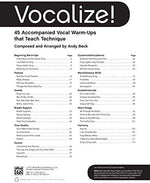 Vocalize! 1: 45 Accompanied Vocal Warm-Ups That Teach Technique, Book & Online PDF/Audio - Image 3