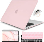 Teryeefi MacBook Pro 13 inch case front view in chalk pink
