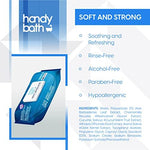 Handybath scented adult washcloths for travel and outdoor use