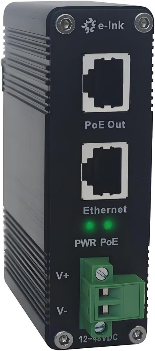 Elenzk poe adapter packaged overview display