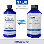 Doctor Recommended Premium Silver Solution 12 PPM ingredient label and supplement facts