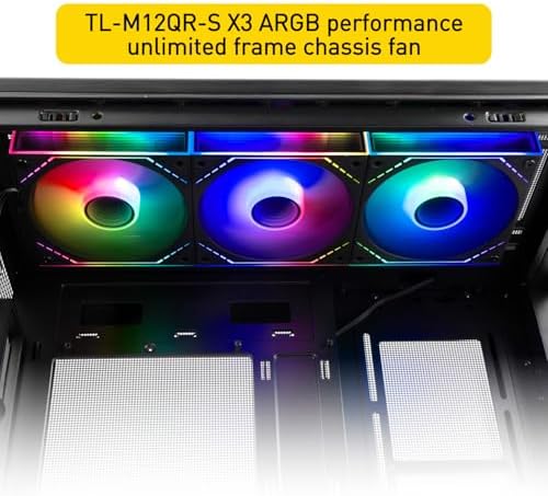 Thermalright multi layered infinity frame PC cooling kit showing included modular power connectors and mounting installation hardware.