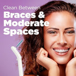 Nylon coated wire dental brushes for sensitive oral care