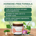 Four Elements 4E Wild Yam Cream application lifestyle shot