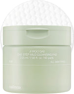 Celimax pore tightening and acne breakout soothing toner pads jar view.