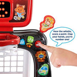 Educational shape buttons on Vtech sports center