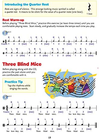 Alfred's Kid's Drum Course, Bk 1: The Easiest Drum Method Ever!, Book & Online Audio - Image 4