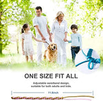 Child wearing braided mosquito repellent bracelet outdoors