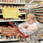 Folding demonstration of portable Hooetoon shopping cart cover