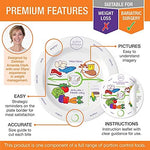 Bariatric Surgery Bowl, 8-inch Plates - Melamine twin Set Protects Stomach Pouch Size for Calorie Controlled Weight Management For Post Sleeve Gastrectomy, Gastric Bypass, Bariatric Surgery must haves - Image 4