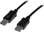 StarTech high-speed DP cable full length display on white background
