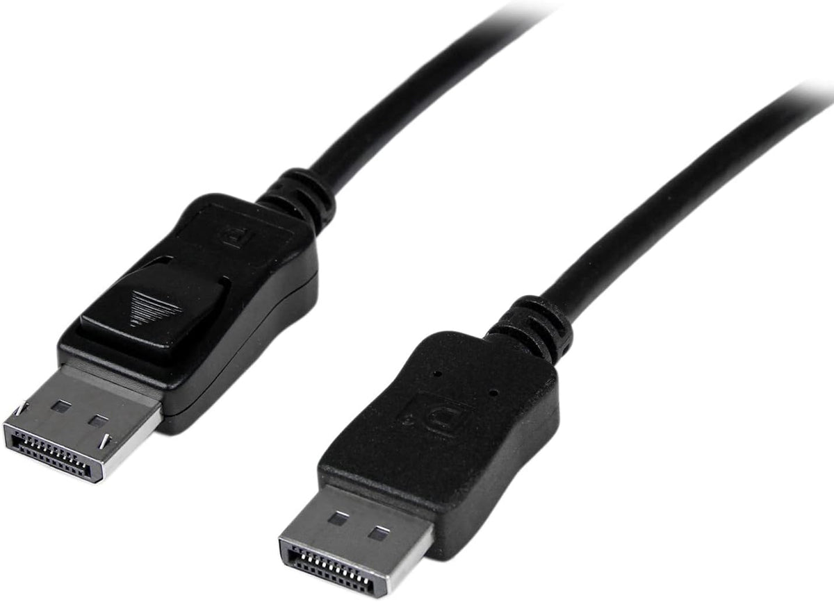 StarTech high-speed DP cable full length display on white background