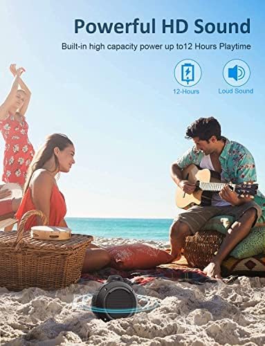 Kunodi travel mini speaker interface highlighting control buttons and micro SD slot.