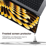 MacBook Air 15 inch display showing reduced glare with Antogoo V film
