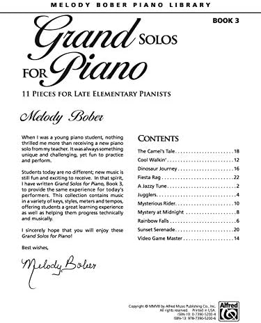 Grand Solos for Piano, Bk 3: 11 Pieces for Late Elementary Pianists - Image 4