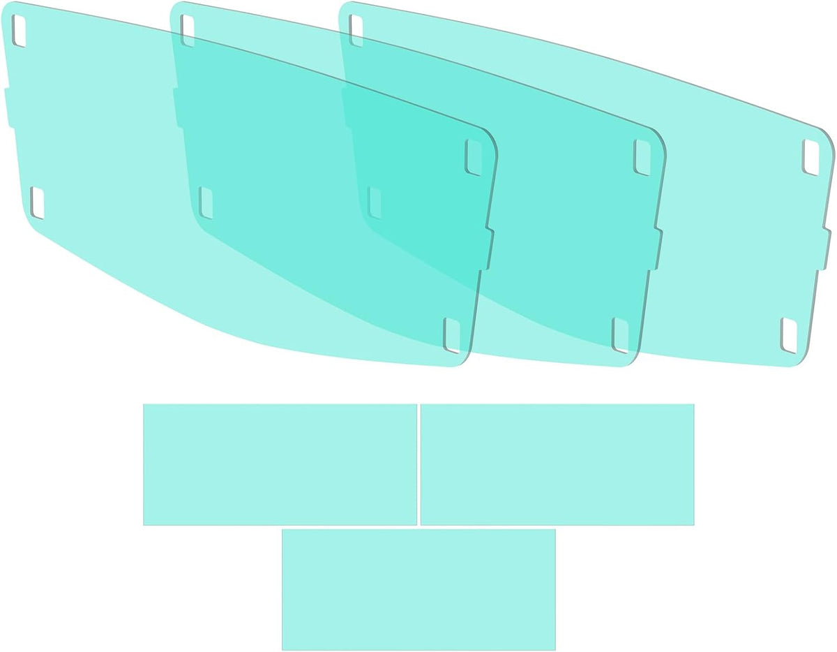 ARCCAPTAIN replacement lens pack for LY-600 welding helmet front view