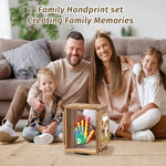 Complete packaging contents of the Emfogo family handprint craft gift set