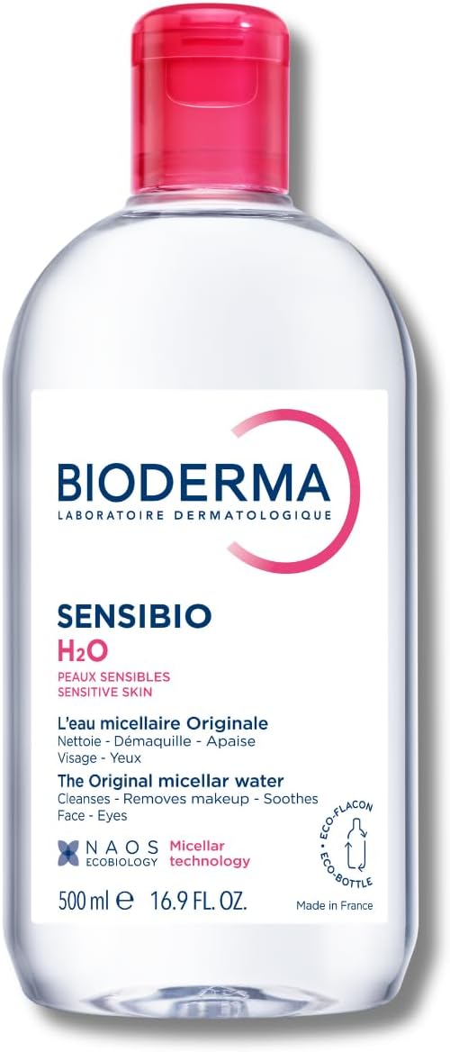 Bioderma - Sensibio - H2O Micellar Water - Makeup Remover Cleanser - Face Cleanser for Sensitive Skin - Image 13