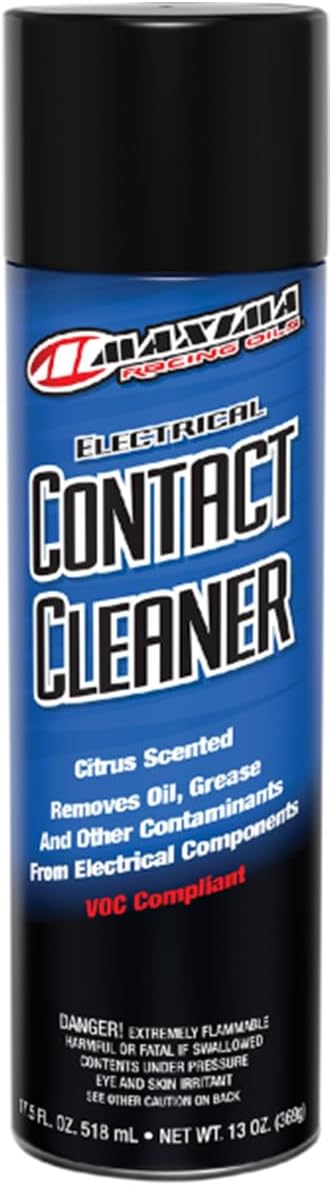 Maxima Electrical Contact Cleaner Spray 13 Ounce aerosol can front view for automotive maintenance.
