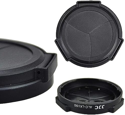 JJC automatic three-leaf camera lens cap extended opening mechanism
