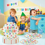Eco-friendly disposable birthday party supplies for 50 guests