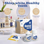 Tools included in the dental bridge and crown repair kit