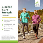 Curamin Extra Strength curcumin and boswellia tablet bottle close up
