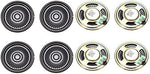 Pack of 8 Uxcell 0.5W round replacement loudspeakers