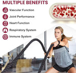 Antioxidant joint function and cognitive health vegan softgels lifestyle presentation