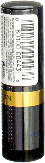 Revlon Super Lustrous Lipstick brand logo and signature black and gold tube design