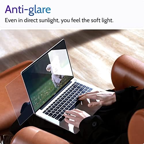 Installation process for Peslv 15.6 inch laptop screen shield