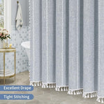 Full bathroom setup displaying the standard 72 by 72 inches MitoVilla country style decor.