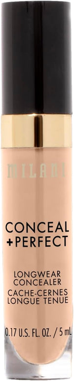 Milani concealer ingredients and product information label