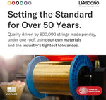 D'Addario EJ36 80/20 bronze strings showing the plain steel and wound string pairs.