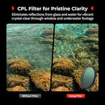 High-alumina optical glass surface of SmallRig Action 6 filters
