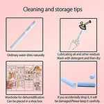 Rouly drying stick absorbing a water puddle to demonstrate rapid 15 second action.